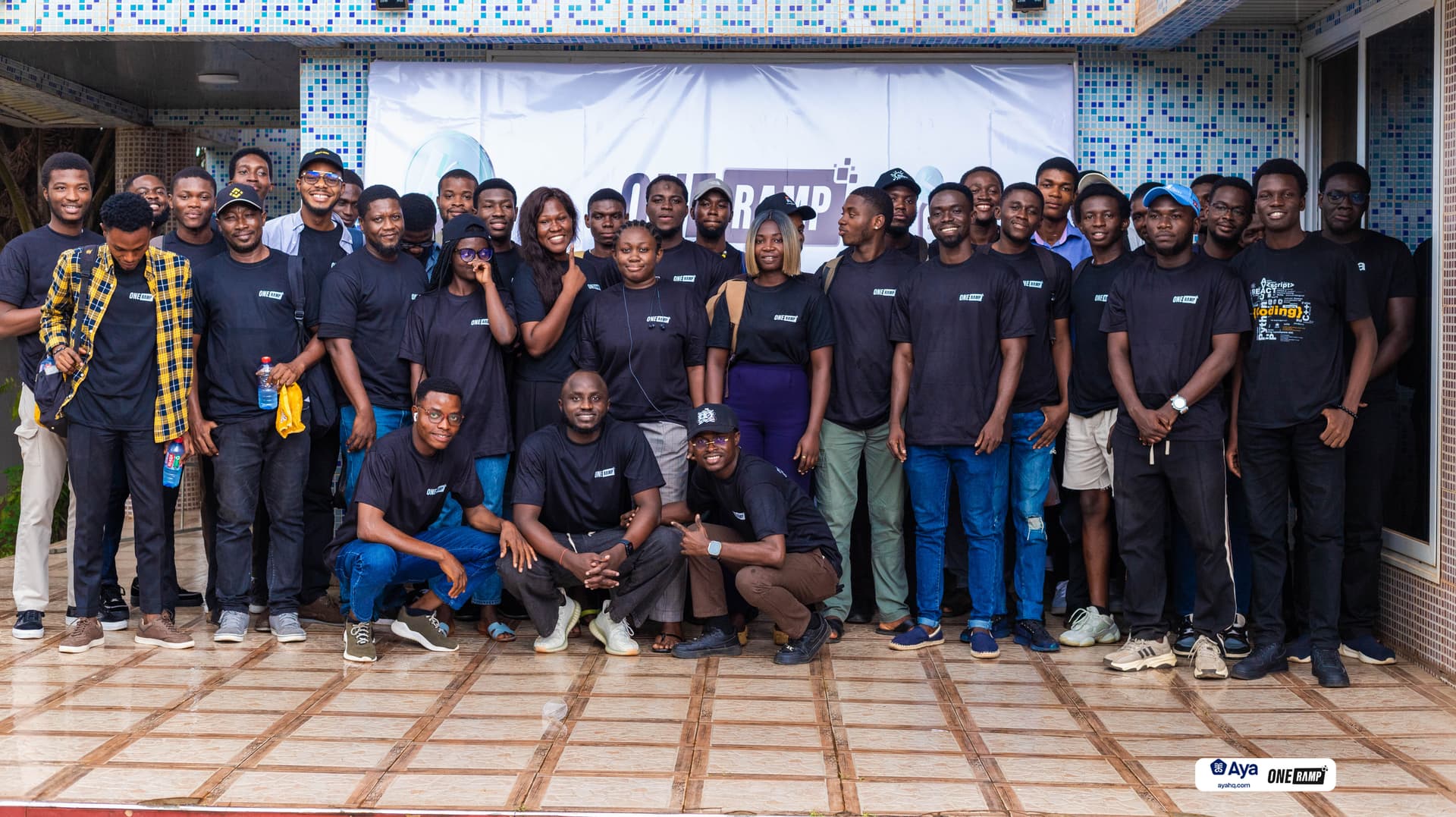 Group photograph during our Onchain Builders Workshop