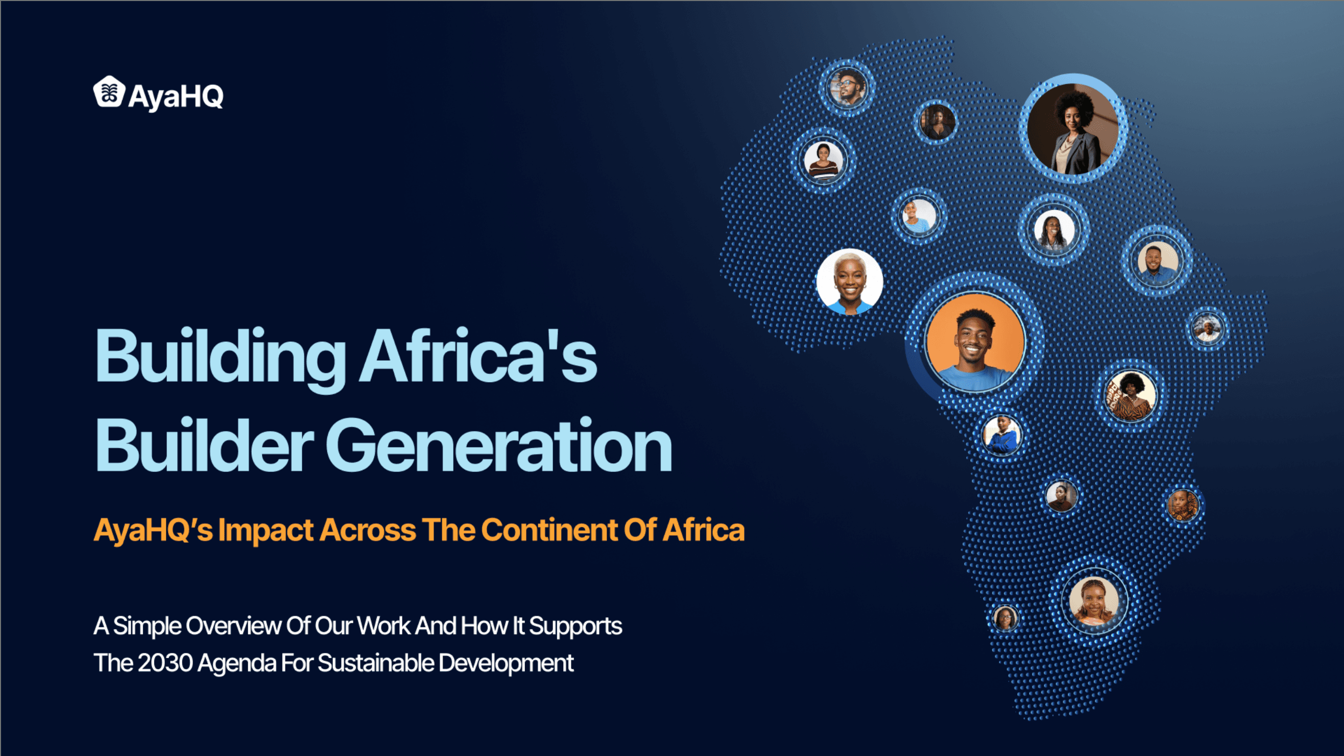 AyaHQ SDG Impact Report